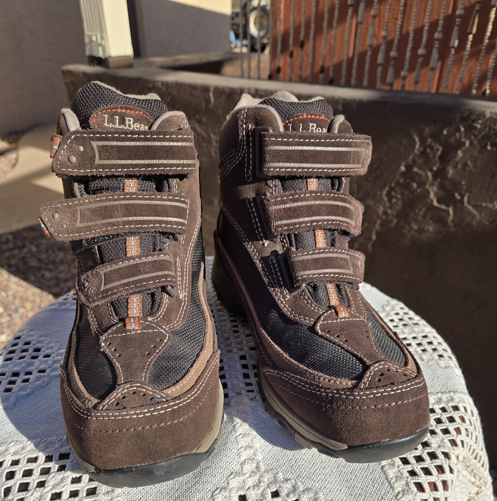 L.L. Bean Mens Brown Tek 2.5 Hiking Boots